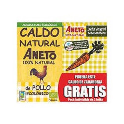 CALDO DE POLLO ECO + CALDO ZANAHORIA ECO 1L+1L GRATIS
